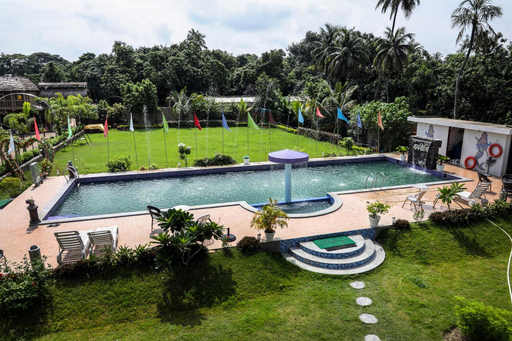 Banabithi Resort Bhangar Buitenkant foto